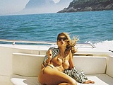 Nude Pussy Posing Sexy on Private Boat Photo Nude Pussy Posing Sexy on Private Boat Photo